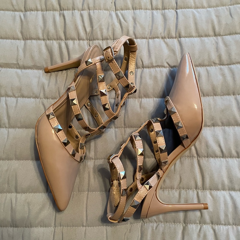 Studded Heels